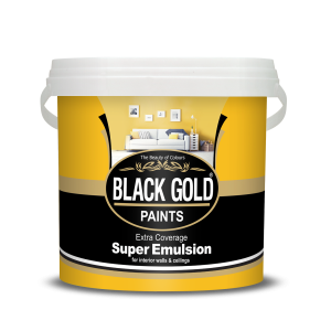 Super Emulsion Black Gold Paints