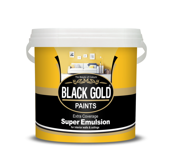 Super Emulsion Black Gold Paints