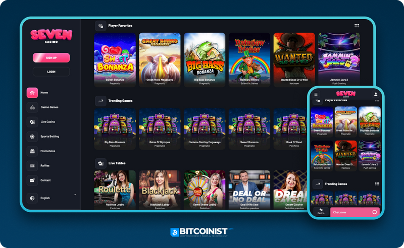 SevenPlay Casino Site Evaluation